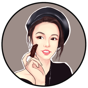 勒出唇形的女星
